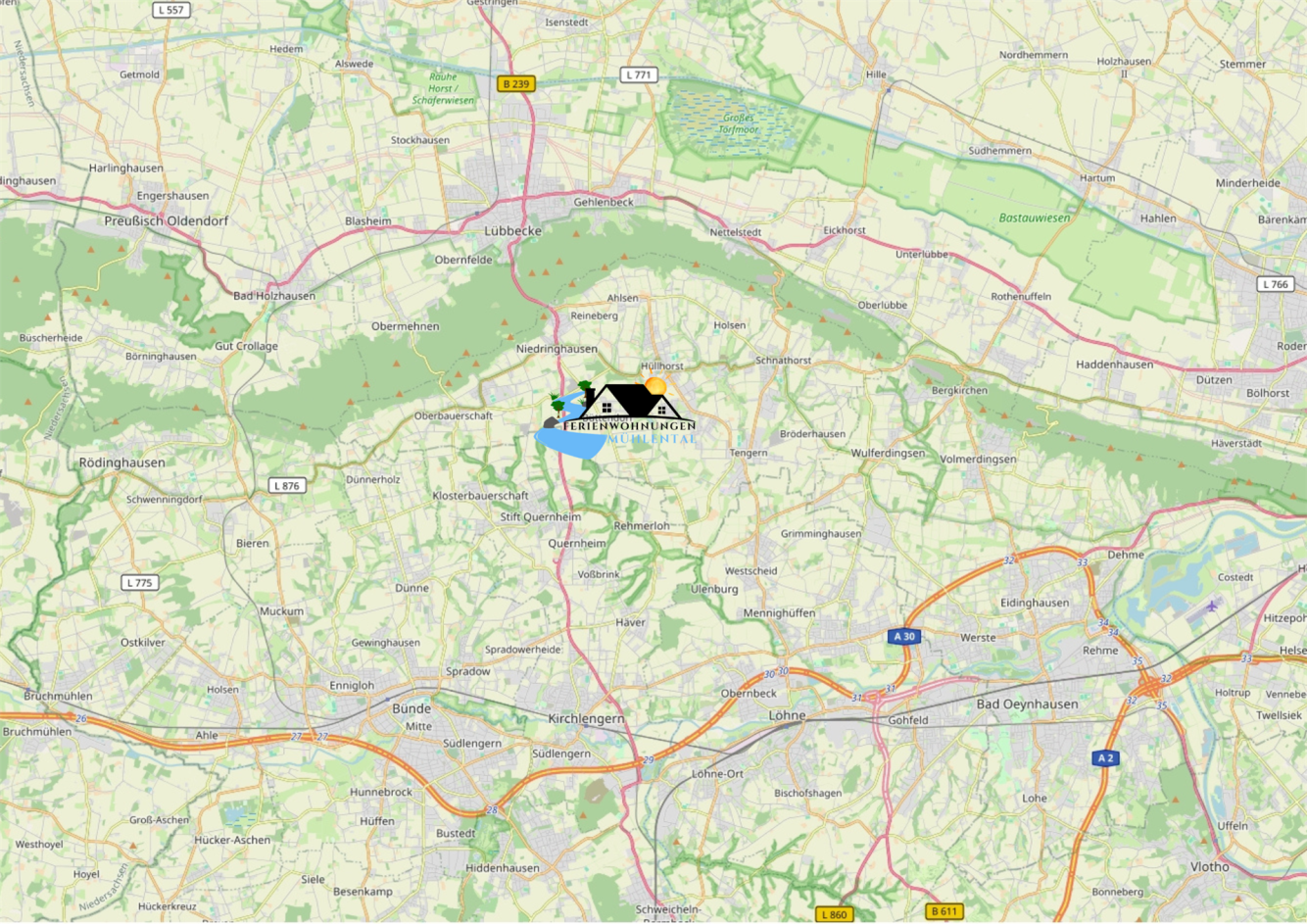 hier sind wir  - mit einem Klick kommen Sie zu Google Maps